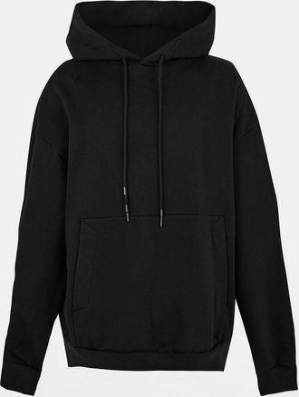 Off-white Mens Off White Hooded Neck Long Sleeve Sweatshirt in Black - Size Small