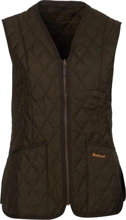 Barbour Betty Vest - Dames - Bodywarmers - Groen - S - Leer - Jassen