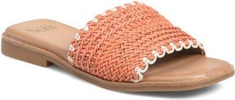 S&ouml;fft Elsa Slide Sandal in Papaya at Nordstrom, Size 6.5