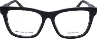 Marc Jacobs Ladies Black Rectangular Eyeglass Frames MARC-630