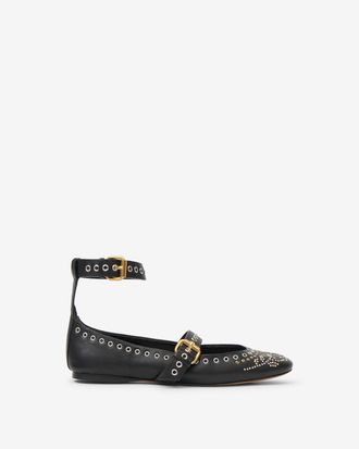 Isabel Marant Ballerines Ylza - Femme - Noir - Taille 36 - Isabel Marant