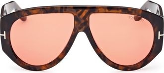 Tom Ford Bronson 60mm Aviator Sunglasses in Dhav/bord at Nordstrom