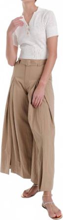 Karina Grimaldi Anna Pants In Beige