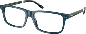 Polo Ralph Lauren Ph 2296 Optical Frame - Heren - Brillen - Blauw - 55 MM - Accessoires