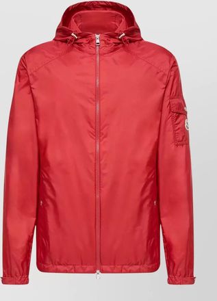 Moncler etiach hooded jacket arm pocket hem drawstring