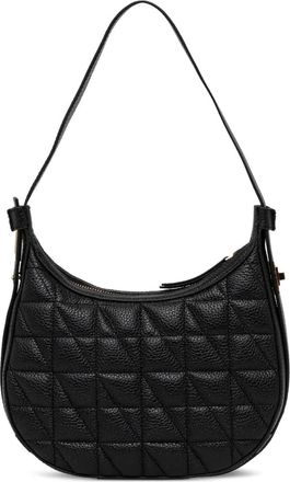 Geox Maryemy gewatteerde schoudertas met rits - Zwart