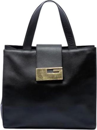 Gucci Pre-owned Vintage Tote - Pre-owned - Mujer - Negro - ONE SIZE