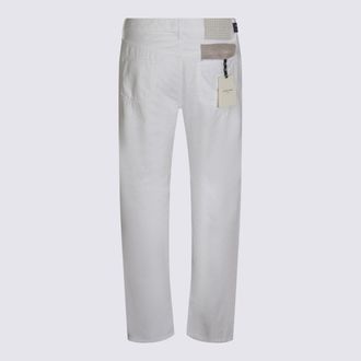 Jacob Cohen Mens Jeans Optical White _100 % Co