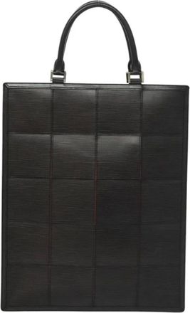 Louis Vuitton Pre-owned Tote Bags, female, Black, Size: ONE SIZE Pre-owned Quilted Epi Leather Tote Bag