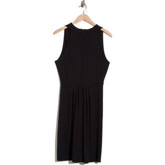 Lilly Pulitzer Wisteria Sleeveless Tie Waist Dress in Noir at Nordstrom Rack, Size 14