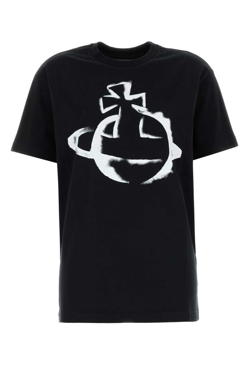 Tシャツ・カットソー t-shirt Whtie oversize cotton Vivienne Westwood