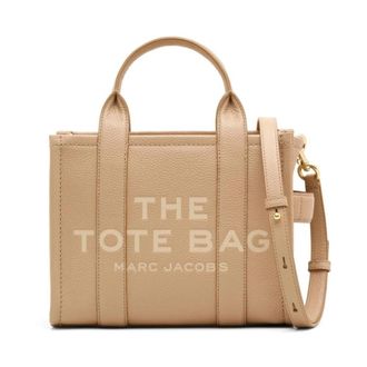 Marc Jacobs Kleine Leren Tote Bag - Dames - Shoppers - Bruin - ONE Size - Leer - Tassen