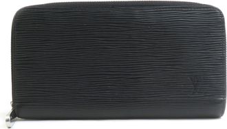Louis Vuitton Black Epi Leather Long Wallet (Bi-Fold) (Pre-Owned)