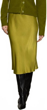 Sanctuary Everyday Midi Skirt In Martini Olive