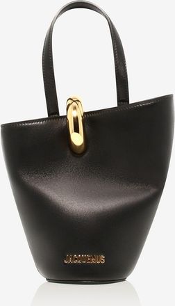 Jacquemus Mini-Buckettasche aus Glattleder Le Petit Bambola