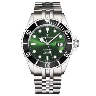 Revue Thommen Diver Automatic Green Dial Mens Watch 17571.2222