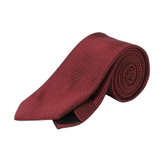 HUGO BOSS Ties, male, Red, ONE SIZE, Sophisticated Dot Pattern Necktie