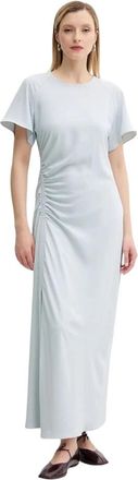Sams&oslash;e & Sams&oslash;e Saalbero Jurk - Dames - Maxi kleedjes - Grijs - XS - Polyester - Kleedjes