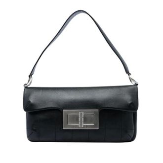 Chanel Pre-owned Vintage Flap Shoulder Bag - Dames - Pre-owned - Zwart - Maat: ONE Size Leer