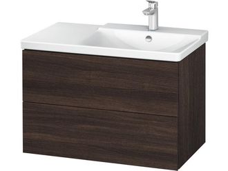 Duravit Duravit L-cube Mueble De Pared De 820mm De Ancho, Profundidad 481, 2 Cajones, Cabe p3 Comfort Art&iacute;culo 233485, Derecho De Cuenca, Color: Decoraci&oacute;n Ca
