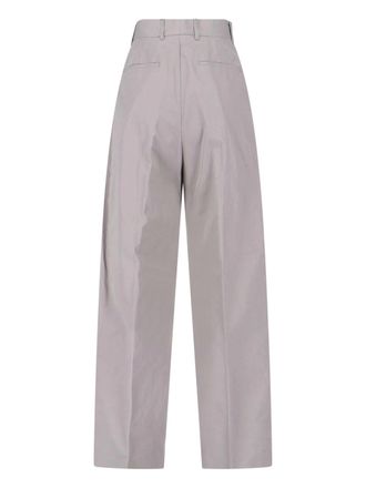 Jil Sander Womens Trousers Grey Cotton