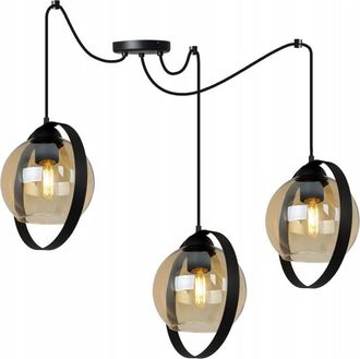 OEM L&aacute;mpara Colgante Moderna De Ara&ntilde;a Con Anillo De Cristal