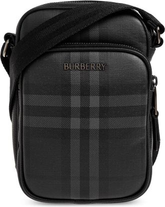 Burberry Logo Bag - Heren - Schoudertassen - Grijs - ONE Size - Tassen