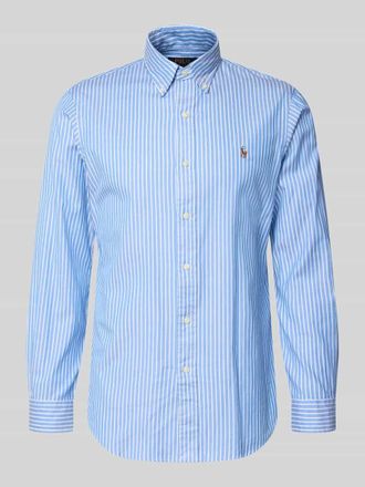 Polo Ralph Lauren Freizeithemd mit Knopfleiste in Hellblau, Größe XXL