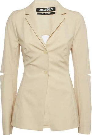 Jacquemus Blazer Le Splash con dettaglio cut-out - Toni neutri