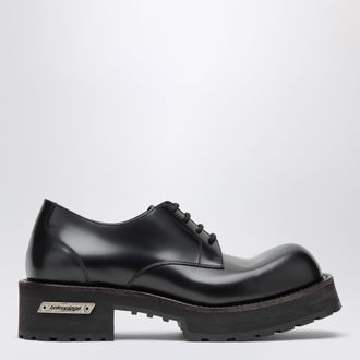 Balenciaga Derby Denom in pelle di vitello nera