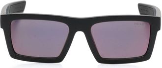 Prada square-frame sunglasses - men - Acetate - 55 - Black