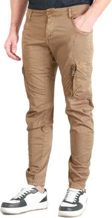 Le Temps Des Cerises Hombre, Pantalones, Marrón, Talla: W33