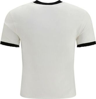 Gucci Womens White Cotton T-Shirt