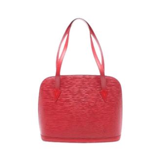 Louis Vuitton Pre-owned Handbags, female, Red, Size: ONE SIZE Pre-owned Epi Shoulder Bag