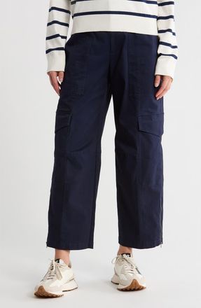 ATM Anthony Thomas Melillo Stretch Cotton Twill Cargo Pants in Midnight at Nordstrom Rack, Size 10