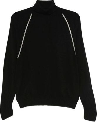 D.exterior Dames, Truien, Zwart, Maat: XL Viscose