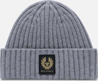 Belstaff Mens WATCH BEANIE HAT - Grey - Size: OS