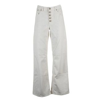 Dondup Donna, Pantaloni, Bianco, W27, new