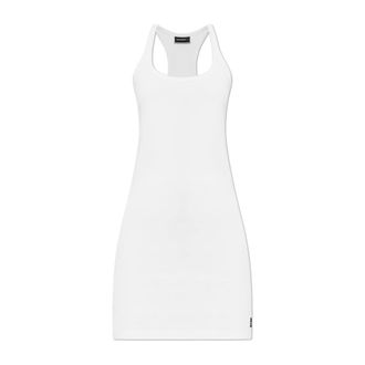 Dsquared2 Short Dresses, female, White, Size: 2XS Sleeveless Dress