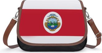 Generic Costa1 Rica1 Rican1 Flag Fashion Womens Crossbody Bags Novelty Handbag Shoulder Bag Purse