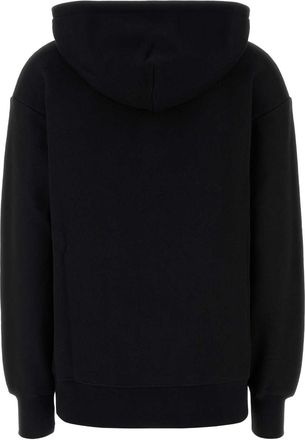 Valentino Garavani Womens Black Cotton Sweatshirt Nero Exterior: Felpe Sweater