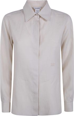 Max Mara Falasco Linen Classic Shirt
