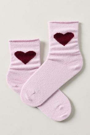 Anthropologie By Anthropologie Love Cashmere Blend Crew Socks