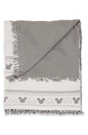 Picnic Time x Disney Mickey Mouse Farmhouse Picnic Blanket in White at Nordstrom Rack