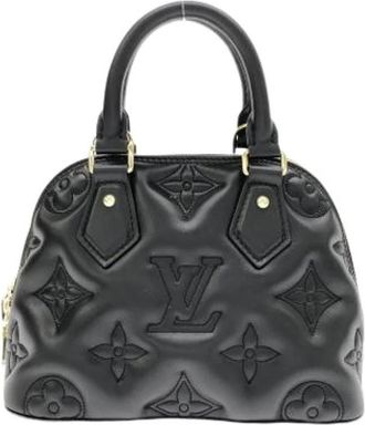Louis Vuitton Pre-owned Vintage Handbag - Dames - Vintage Handtas - Zwart - ONE Size - Leer - Vintage