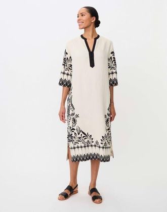 Masai Manovalitha Fluid Drape Tunic Dress in Black at Nordstrom, Size Xx-Large