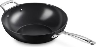 LE CREUSET Essential Nonstick Ceramic Stir Fry Pan in Black at Nordstrom
