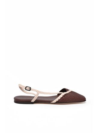 Hereu Brown Woven Sandal