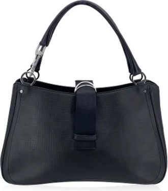 Dior Pre-owned Handbags, female, Black, Size: ONE SIZE Pre-owned Leather dior-bags