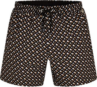 HUGO BOSS Mens Swim Shorts in Black - Size Small